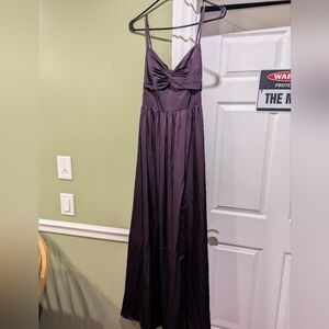 Azazie Deep Purple / Plum Maxi Dress